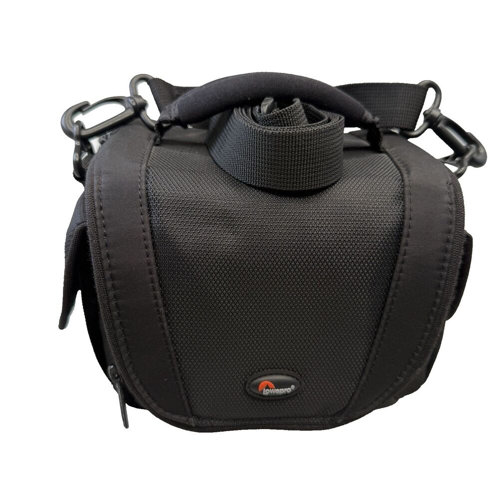 LowePro Edit 110 Protective Camera Bag Padded Carrying Case Black 8x6x4 EUC